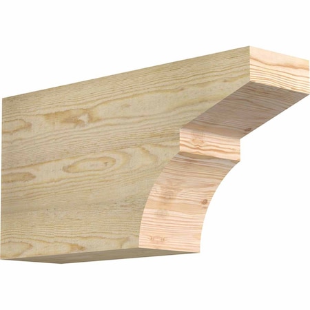 Ekena Millwork Monterey Rough Sawn Rafter Tail, Douglas Fir, 6"W x 12"H x 24"L RFT06X12X24MON00RDF